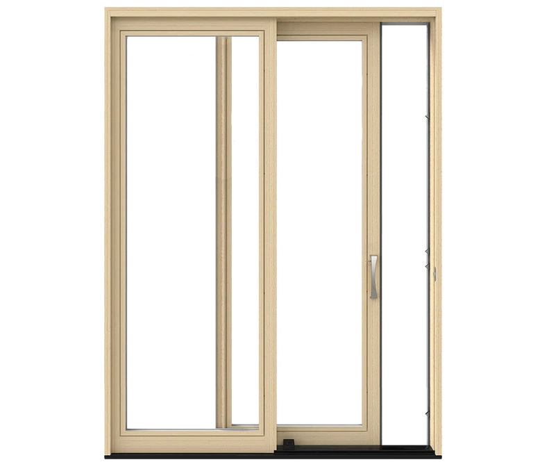 Port St Lucie Pella Lifestyle Series Wood Sliding Patio Doors